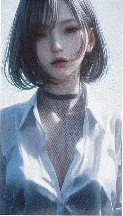 桃色动漫番剧海边的旧相机海报